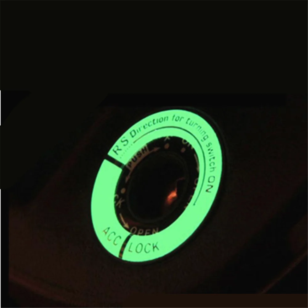 araba 3D Jel Glow Anahtarlık Sticker Honda PUYO Crosstour CR-Z S C Şehir OSM FC Küçük