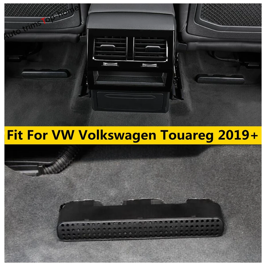 Araba Koltuğu Zemin AC Hava Kanalı Havalandırma anti-engelleme Koruyucu Kapak Trim VW Volkswagen Touareg 2019 - 2022 İçin plastik aksesuarlar