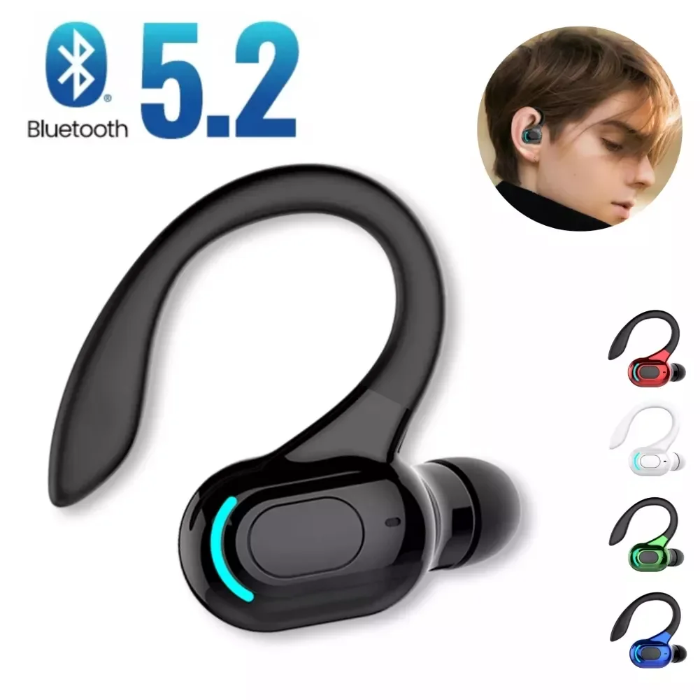 Bluetooth Uyumlu Kulaklık Bluetooth5. 2 Kulaklık Spor Kulaklık Kulak Kancası Müzik Oyun Kulak İçi Kulaklık Kulakiçi